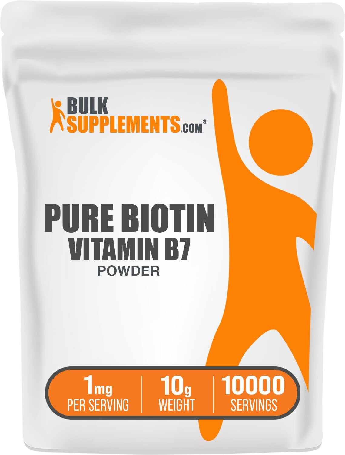 Biotin for Beauty, Hair, Skin & Nails | BulkSupplements.com Pure Biotin Powder