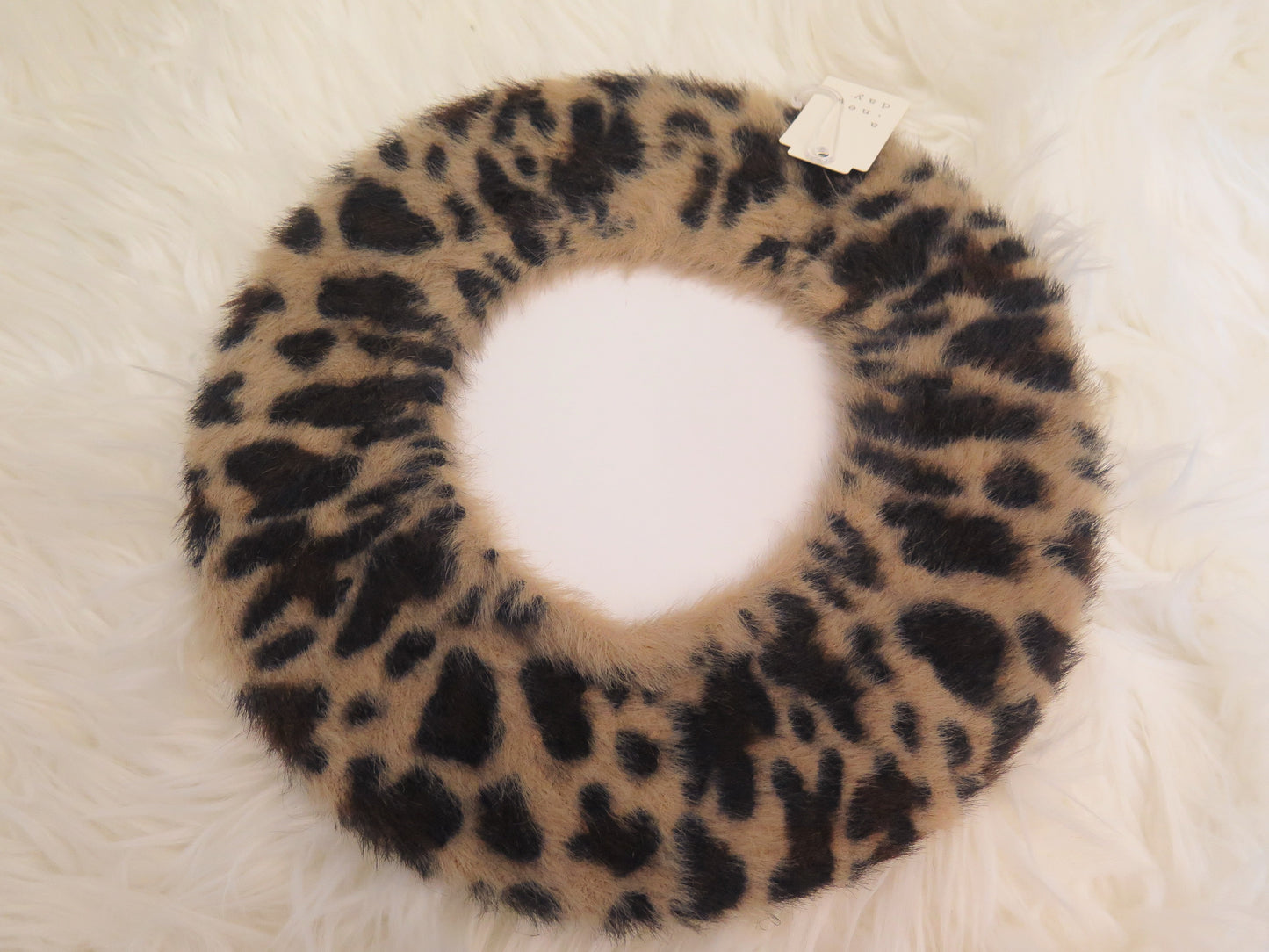 Leopard print beret, animal Print Beret by Nesy