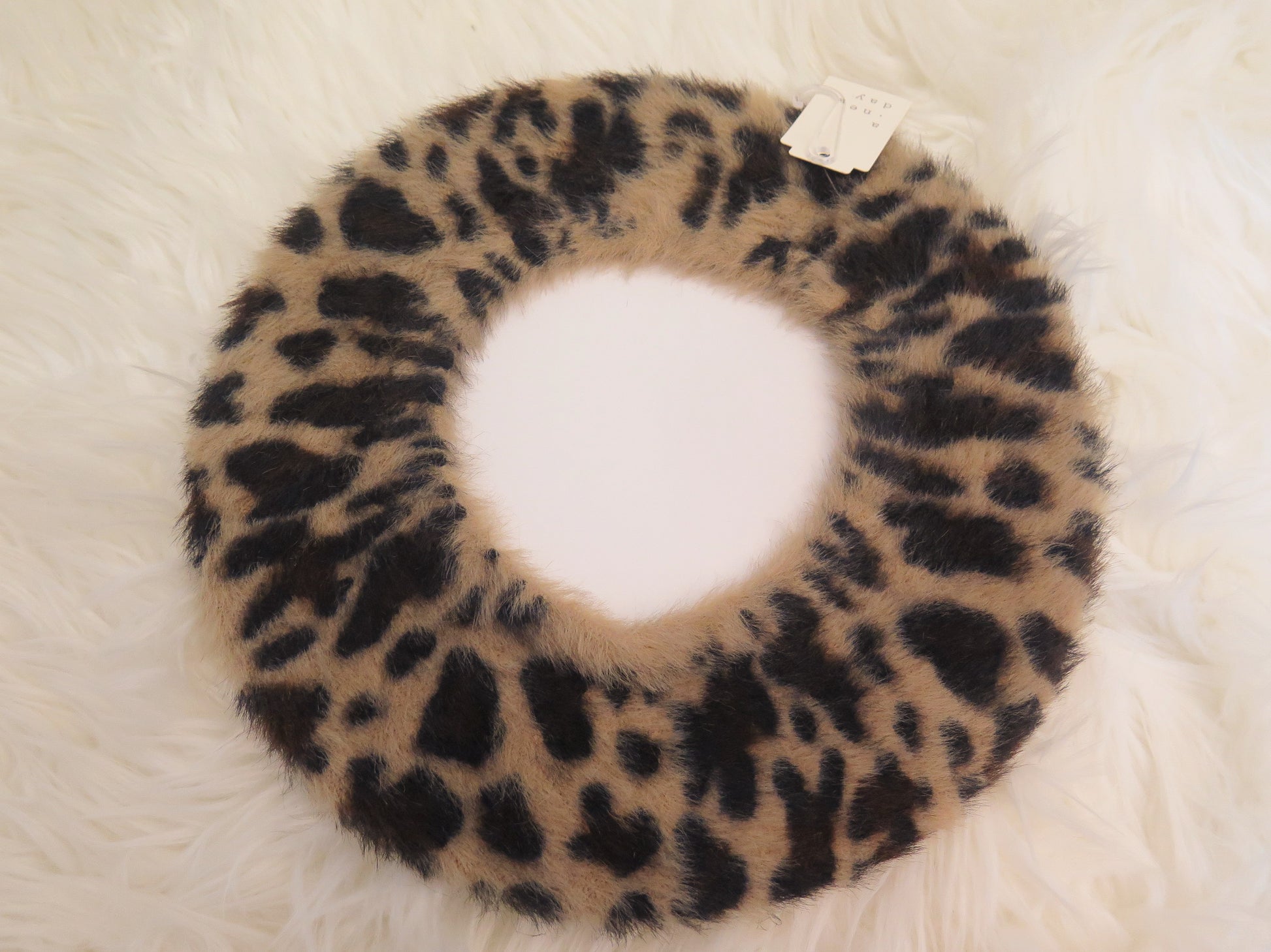 Leopard print beret, animal Print Beret by Nesy