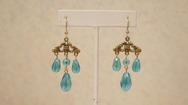 Aqua Blue earrings