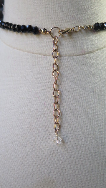 Back of necklace with an extension