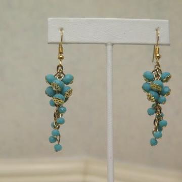 Bluish earring