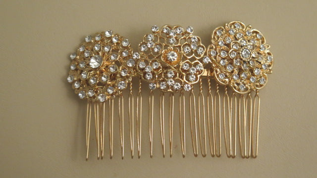 Sparkling Rhinestone Bridal Hair Comb for Brides