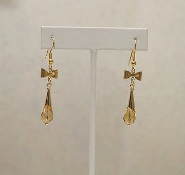 Champagne earring