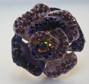 Extra Large Rhinestone ring