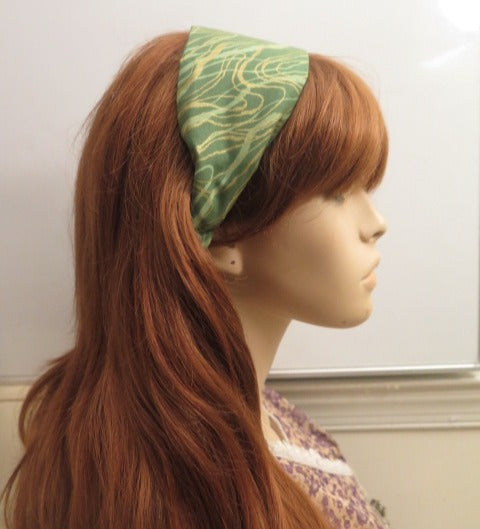 green yellow headband