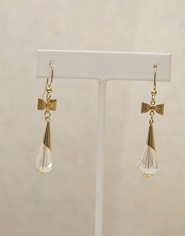Handmade Clear Earring For Women/ Professional Office Wear/ Special Event