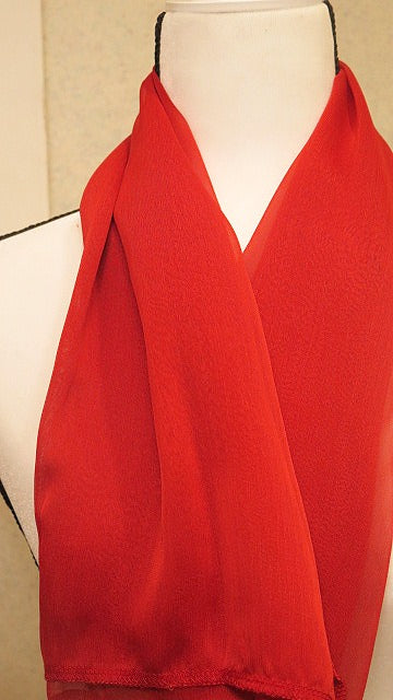 Handmade Scarf/Red Scarf For Women/ Handmade Red Scarf For Women