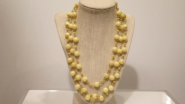 yellow necklace