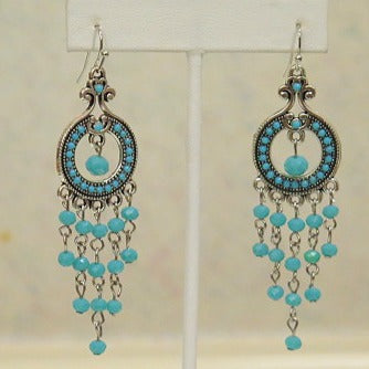 Turquoise Blue Earrings/ For Women/ For every Occassion