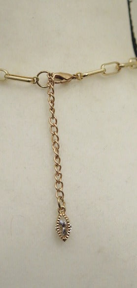 Gold Necklace/ Gold Necklace with Medalion/ Medalion Necklace