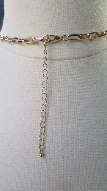 Long Animal Print Necklace/ Leoprad Print Bead Necklace/ Animal Print Beads Necklace