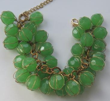 Lemon Greengrape inspired Bracelet