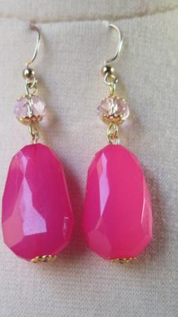 Pink Earring