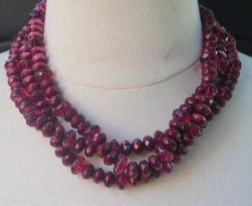 Red Beads Necklace