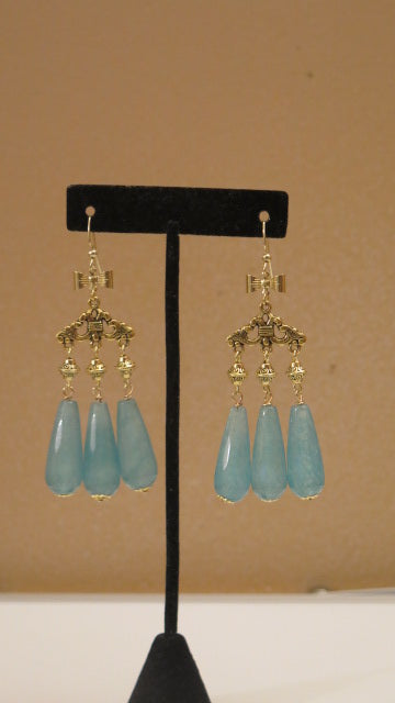 Blue Vintage earring
