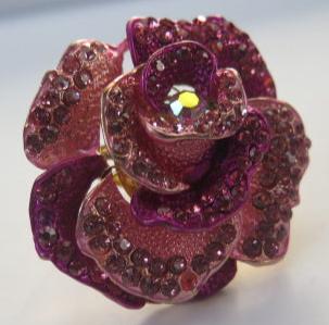 extra large pink ring