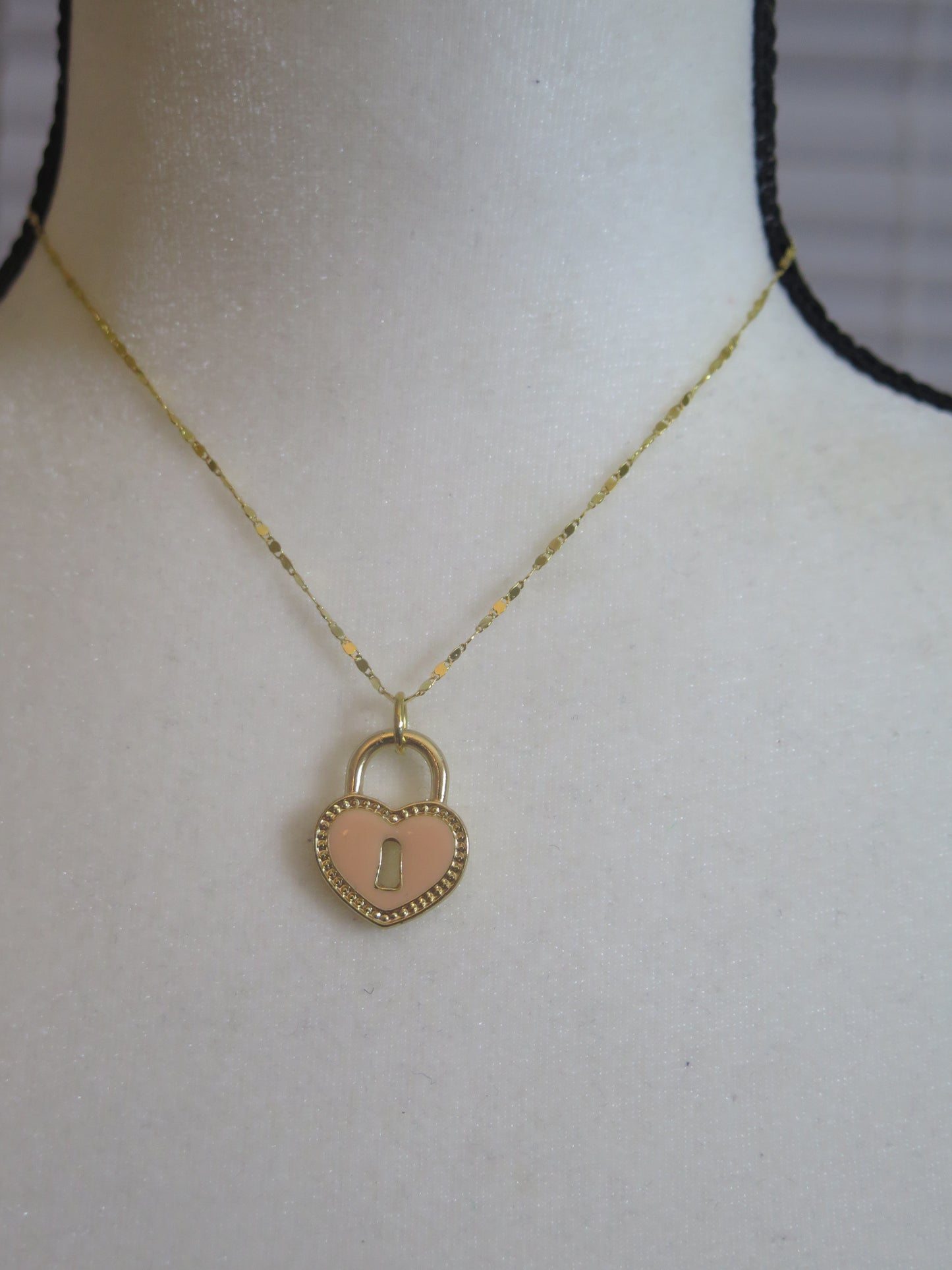 gold necklace