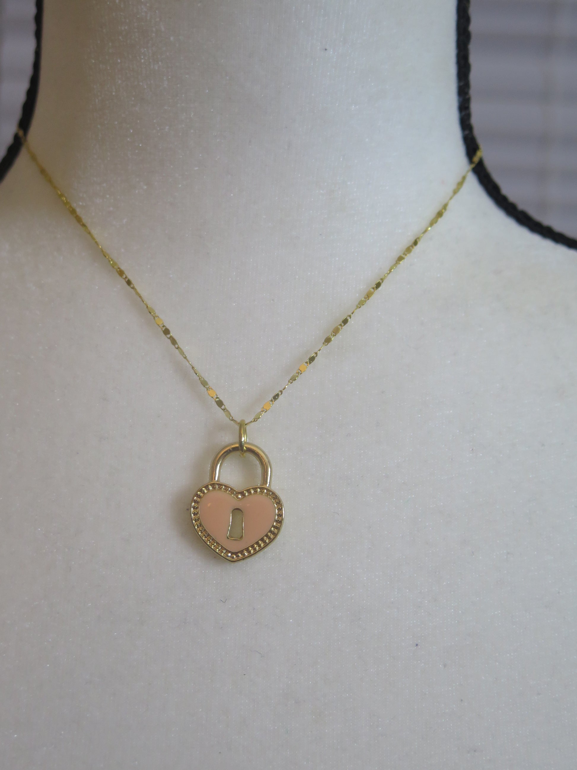 gold necklace