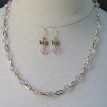 pink Jewelry set for women