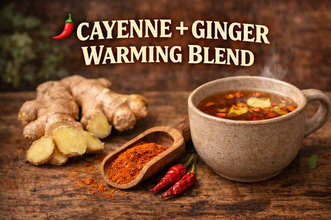 CAYENNE + GINGER WARMING BLEND