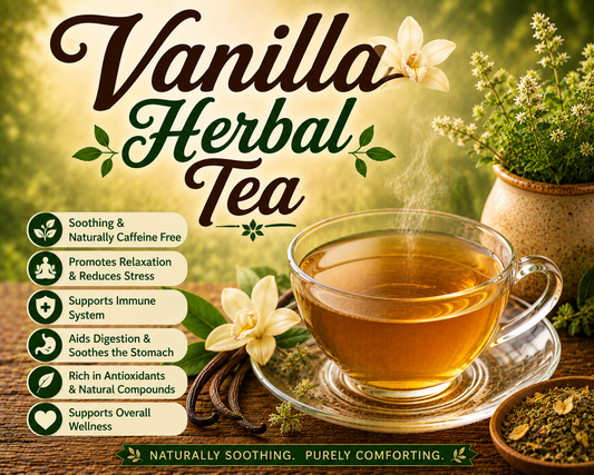 Vanilla Herbal Tea Benefits, Uses, Side Effects & How to Make Vanilla Herbal Tea at Home