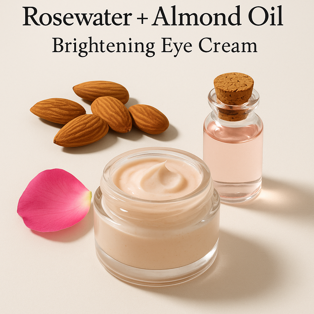 Rosewater + Almond Oil Brightening Eye Cream