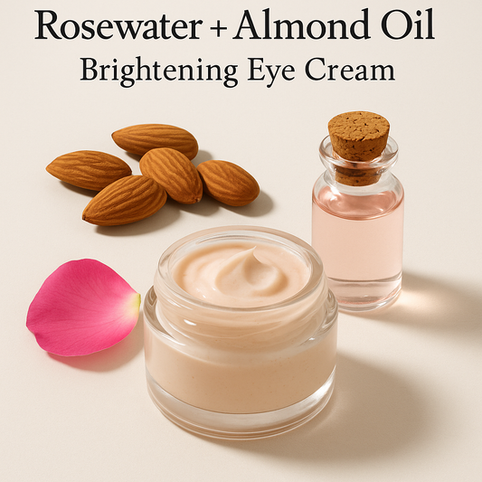 Rosewater + Almond Oil Brightening Eye Cream