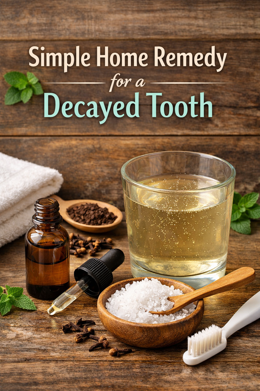 Simple Home Remedy for a Decayed Tooth