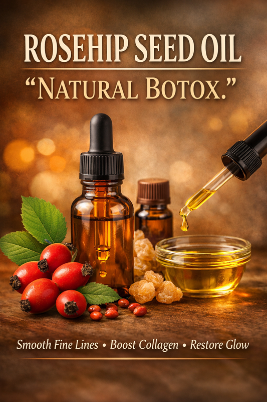 ROSEHIP SEED OIL “NATURAL BOTOX.”