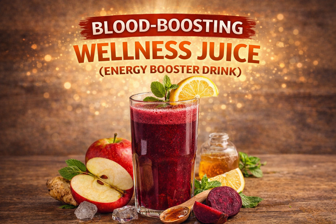 BLOOD-BOOSTING WELLNESS JUICE (ENERGY BOOSTER DRINK )