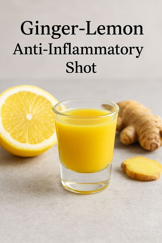Ginger-Lemon Anti-Inflammatory Shot