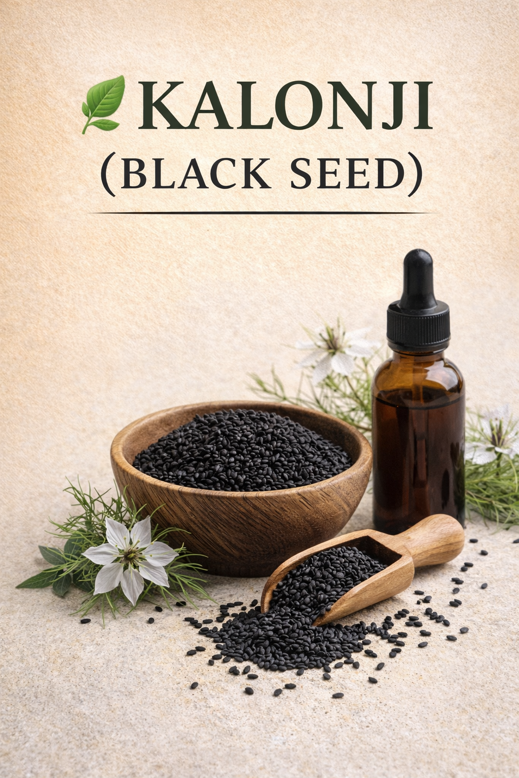 🌿 KALONJI (BLACK SEED)