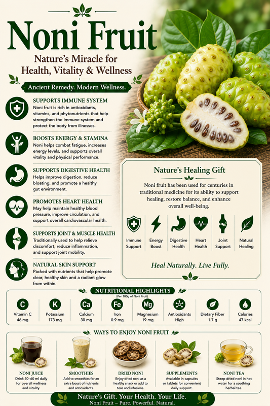 Noni Fruit natural remedy benefits uses side effects immune support and wellness guide
