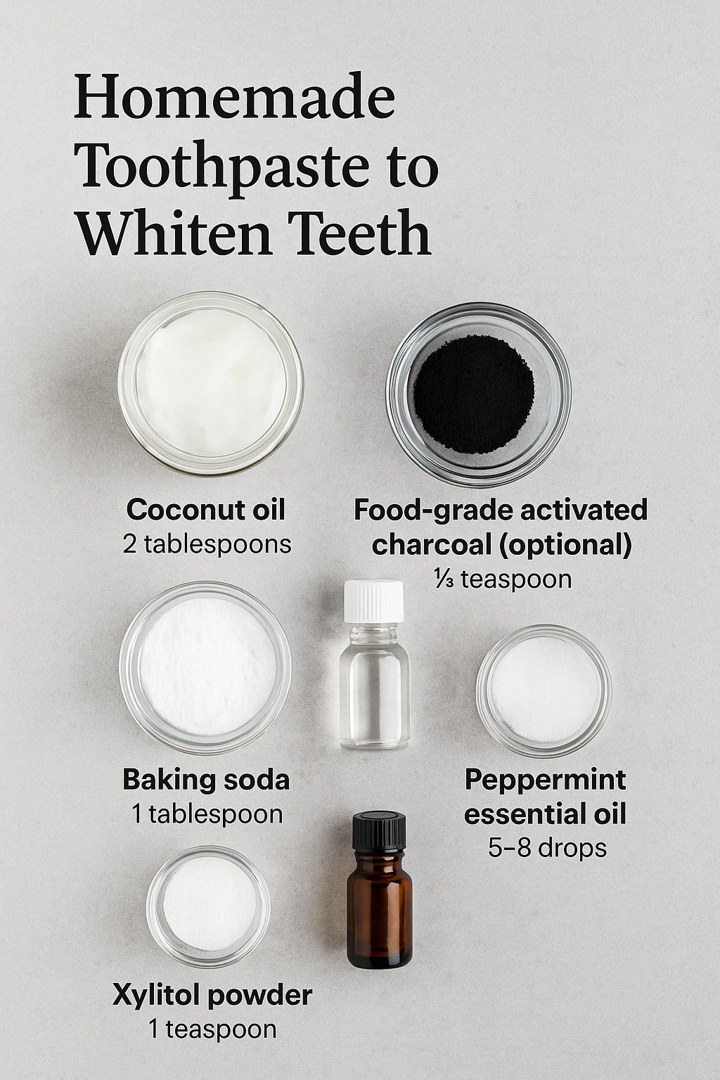 Homemade Toothpaste to Whiten Teeth