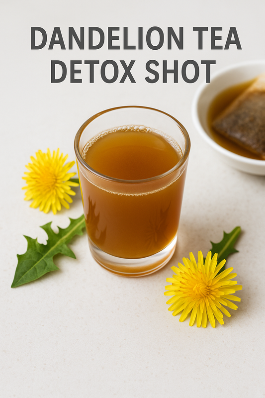 Dandelion Tea Detox Shot