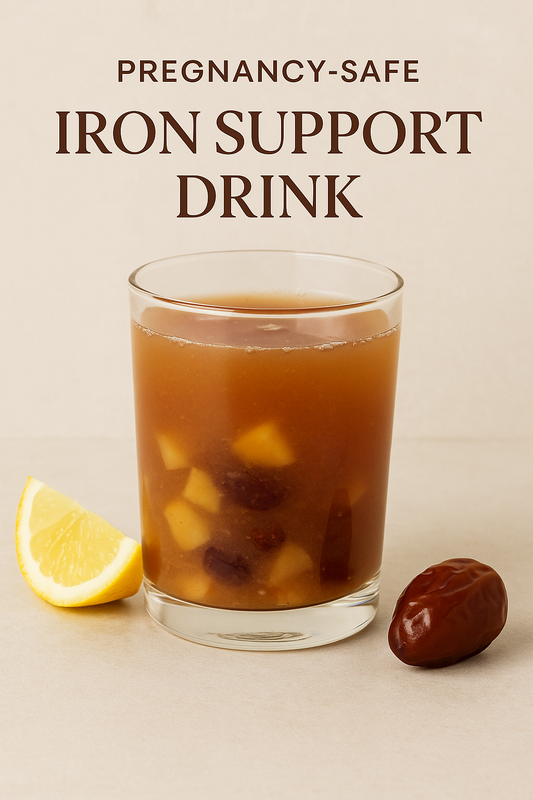 Pregnancy-Safe Iron Support Drink (Gentle & Nourishing)