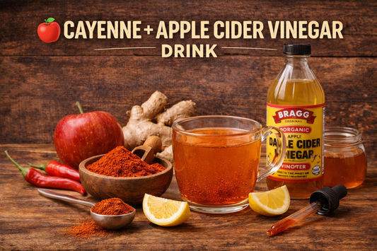 CAYENNE + APPLE CIDER VINEGAR DRINK