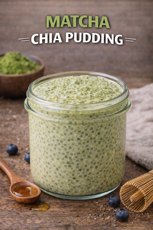 MATCHA CHIA PUDDING