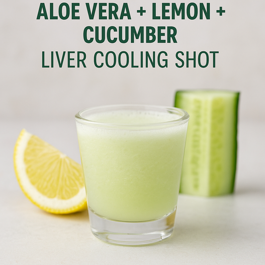 Aloe Vera + Lemon + Cucumber Liver Cooling Shot