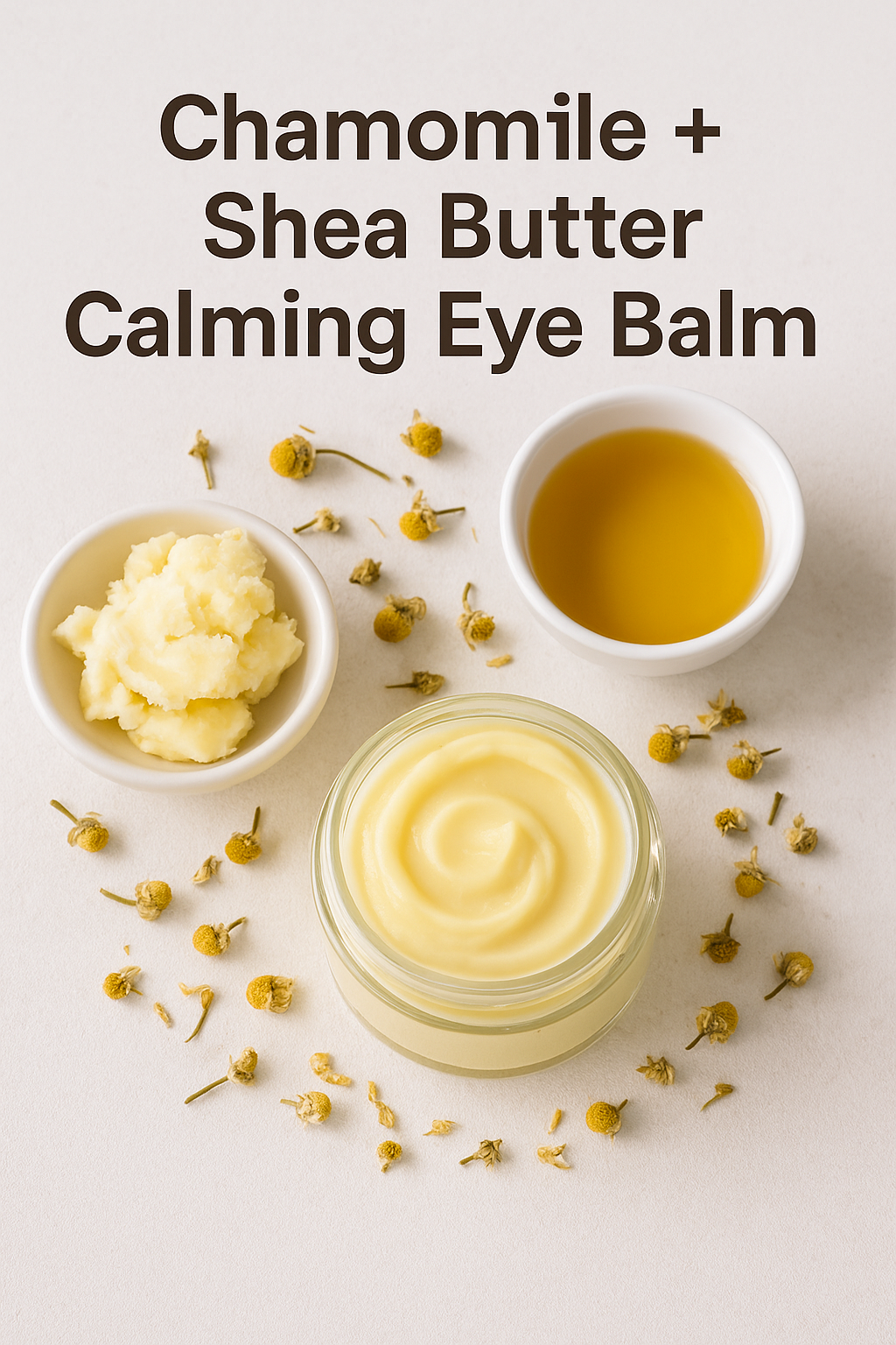 Chamomile + Shea Butter Calming Eye Balm