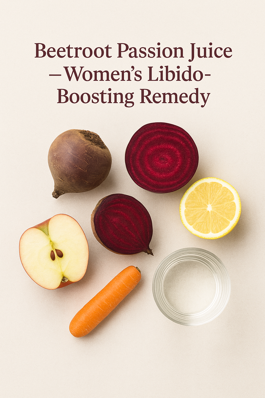 Beetroot Passion Juice – Women’s Libido-Boosting Remedy