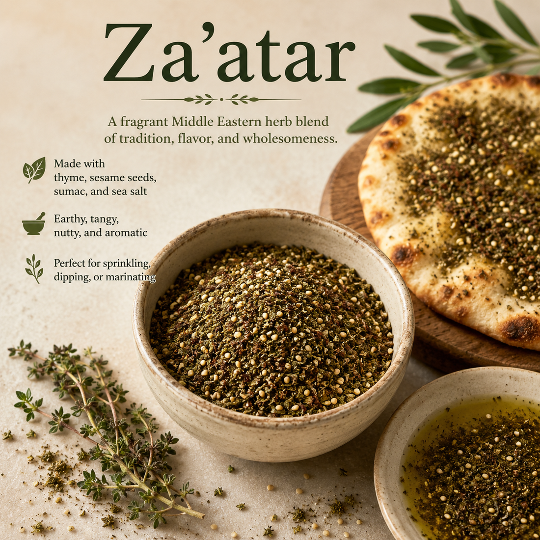 Za'atar Benefits, Uses, Side Effects & How to Use It Safely | Complete Guide
