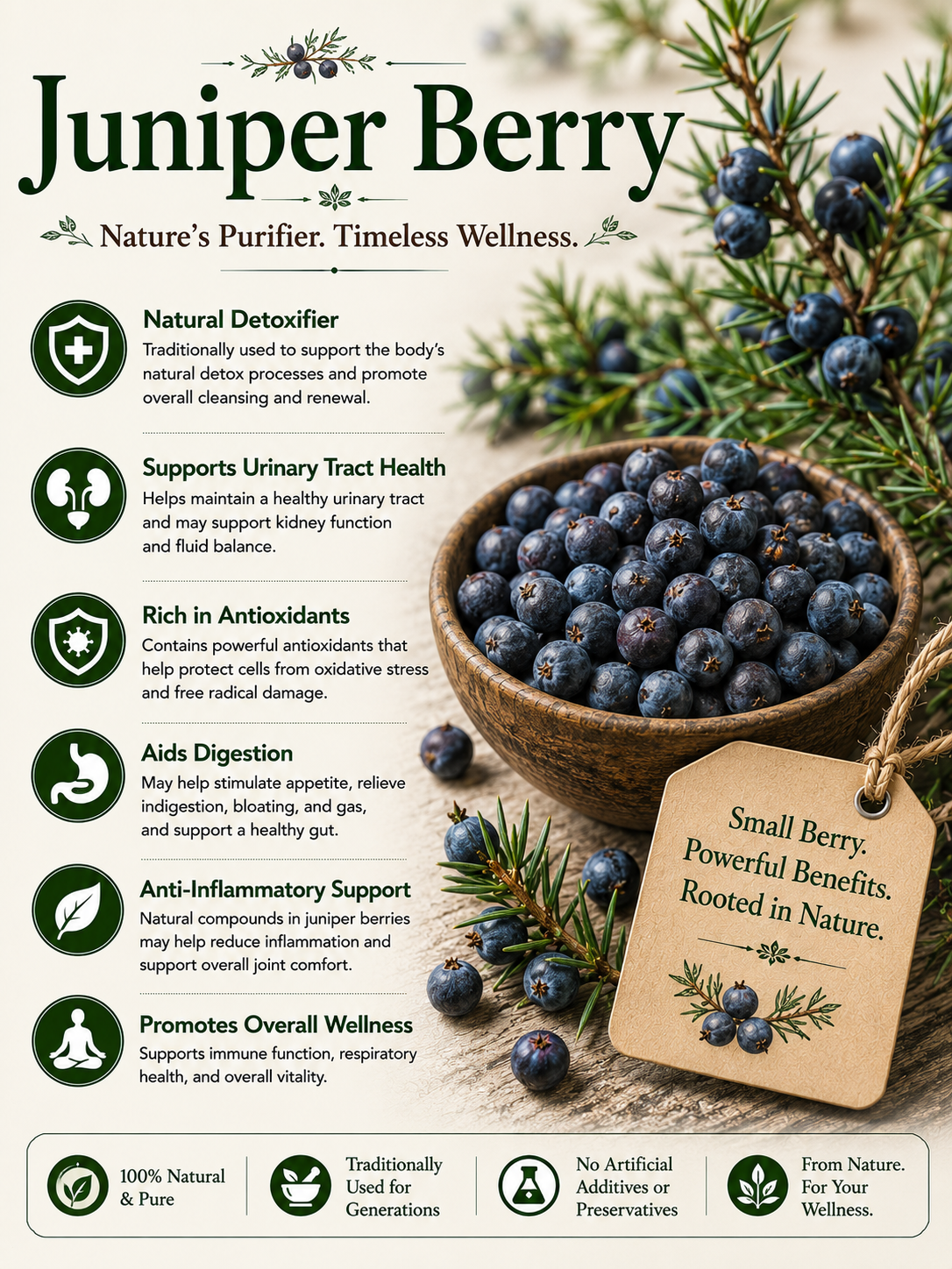 Juniper berry natural remedy benefits uses side effects and wellness guide