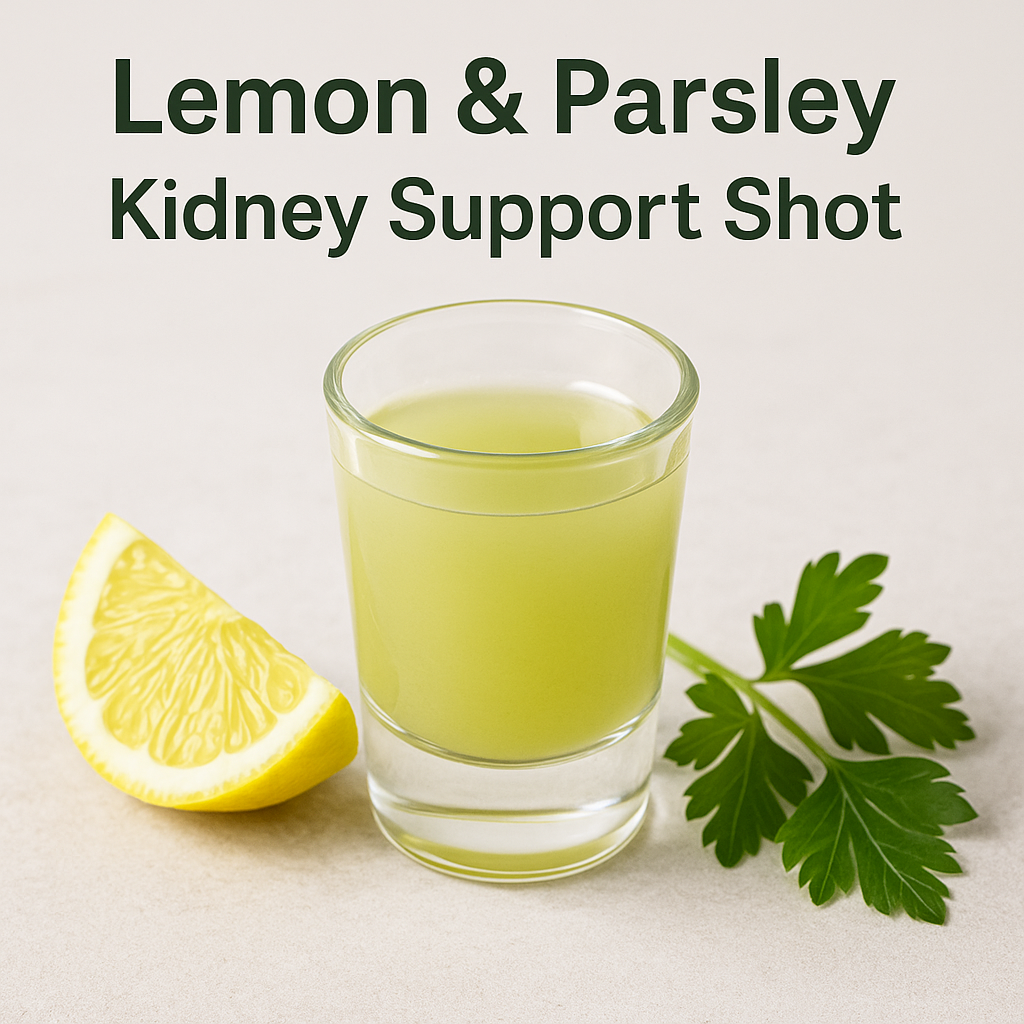 Lemon & Parsley Kidney Support Shot