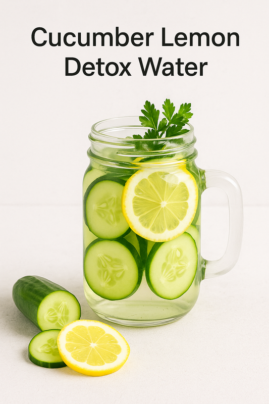 Cucumber Lemon Detox Water