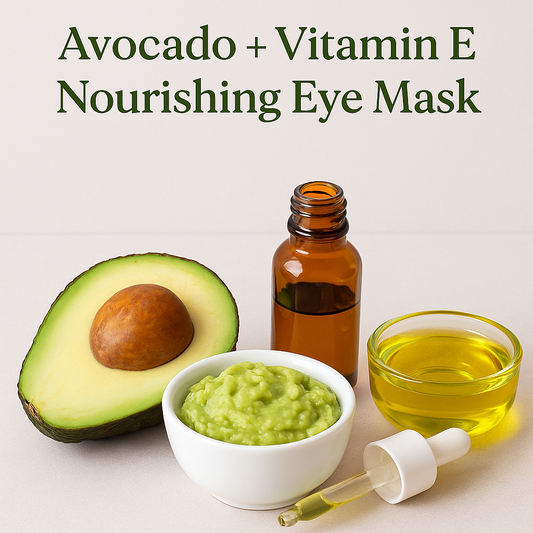 Avocado + Vitamin E Nourishing Eye Mask