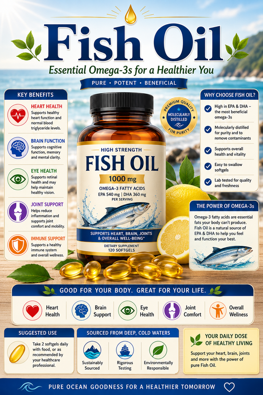 Fish Oil: Benefits, Uses, Side Effects & Safety Guide