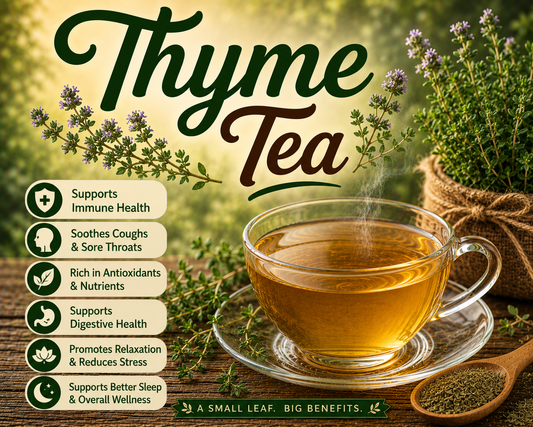 Thyme Tea Benefits, Uses, Side Effects & How to Make Thyme Tea at Home