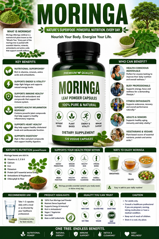 Moringa: Benefits, Uses, Side Effects & Safety Guide